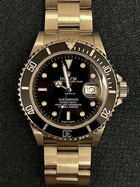 Rolex Submariner Date del 2009 RRR card Rolex senza fori full.